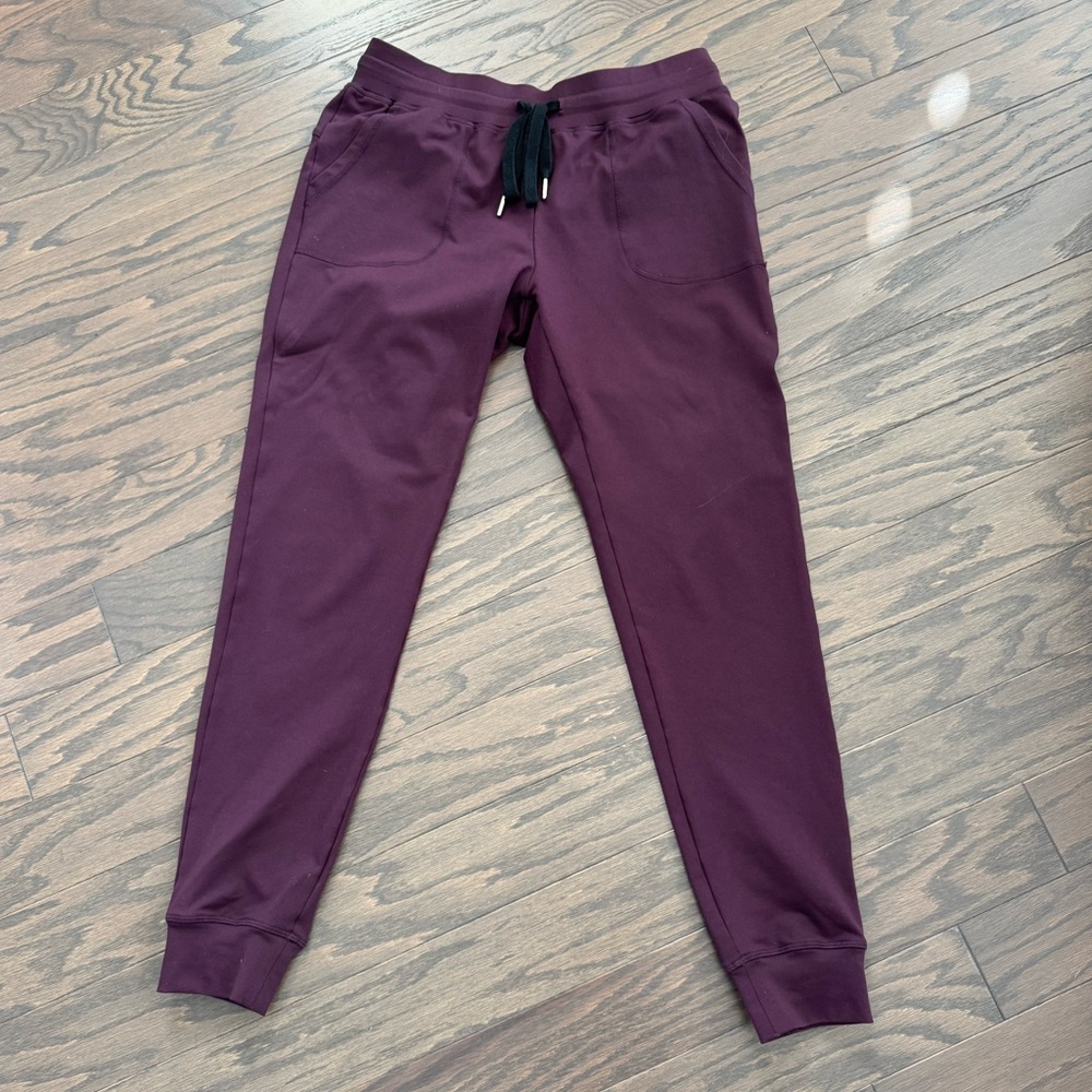 Zyia Plum Unwind Joggers - Sz S